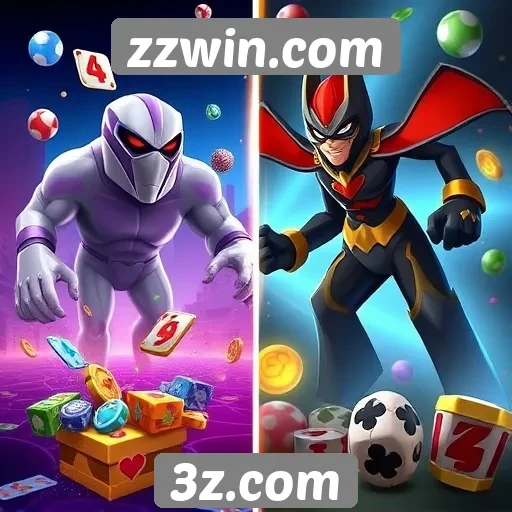 Comparação entre jogos novos e clássicos no zzwin.com