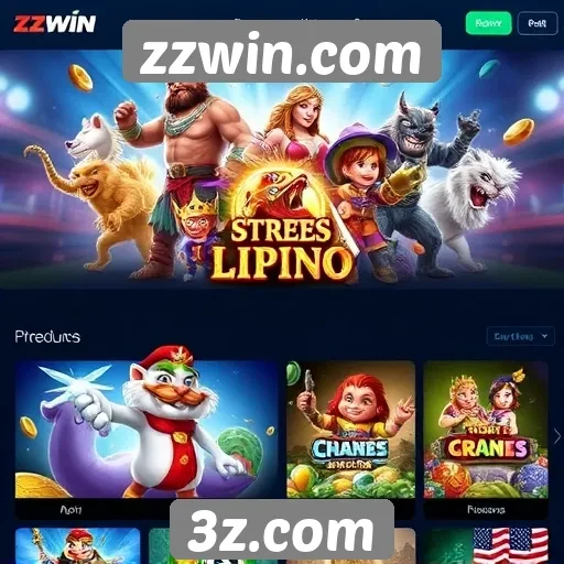 zzwin.com oferece ampla gama de jogos online