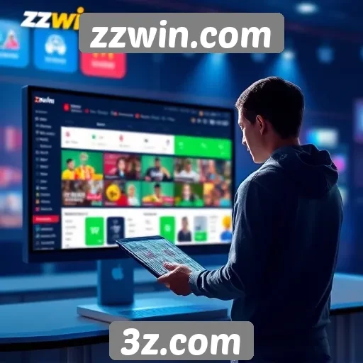 experiência de usuário no zzwin.com é otimizada